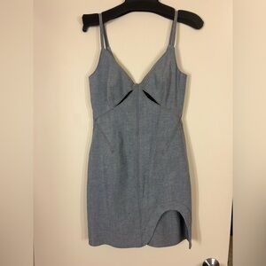 ET OCHS Denim Mini Dress
